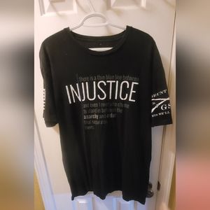 Men's Thin Blue Line Grunt Style T-shirt